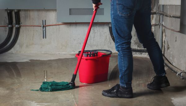 Flooded Basement Cleanup in Upland